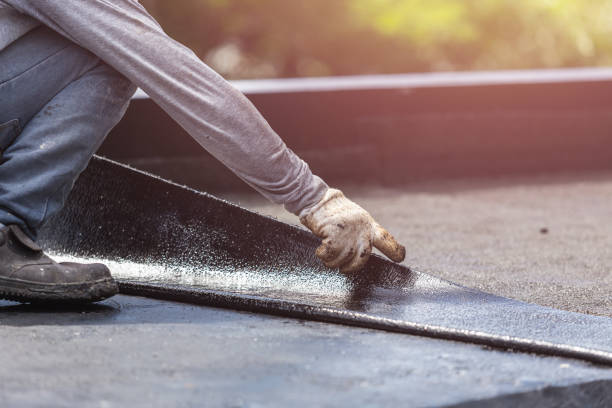 Professional Waterproofing technician working in Spring Valley, NY